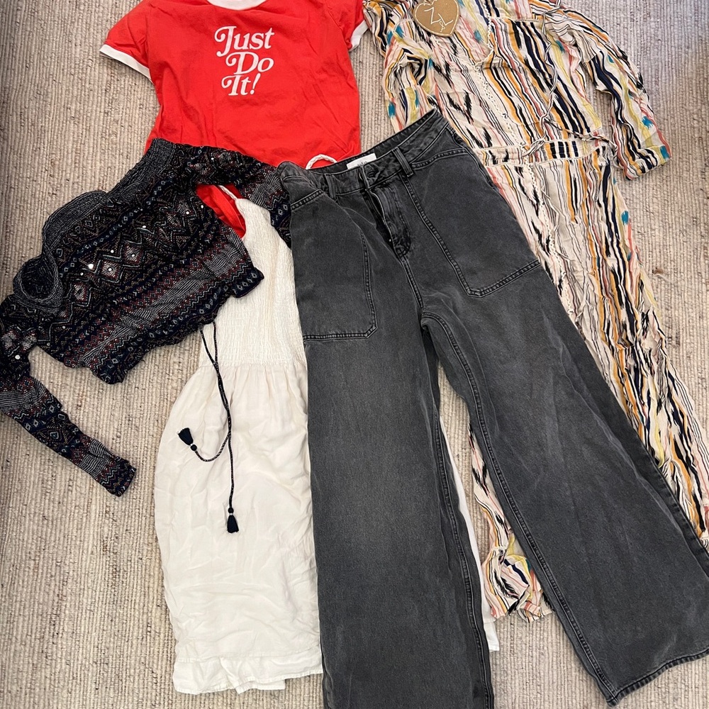 Huge Box Bundle! Boho - Hippie - dresses, pants, tops